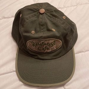 Rainforest Cafe baseball cap.